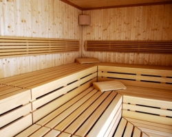Neue Sauna
